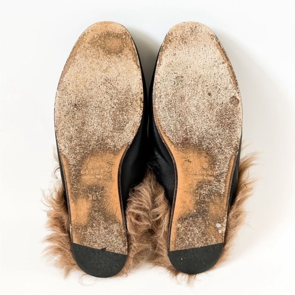 Gucci Loafer Mule Princetown with Fur - Picture 11 of 13
